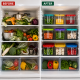 Unbreakable kitchen storage Basket (Pack of 6)