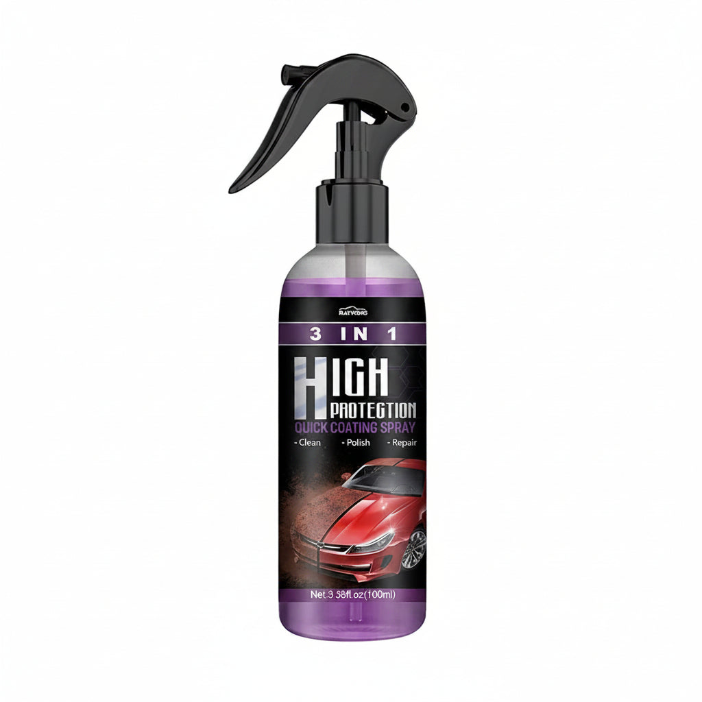 NanoShield Pro - Hydrophobic Nano Coating & Scratch Repair Spray (Pack of 2) | Car & Bike Polish